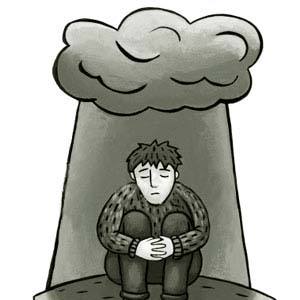 抑郁症的异常反应